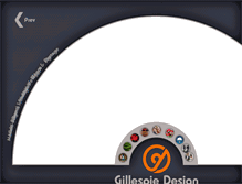 Tablet Screenshot of gillespiedesignstudio.com